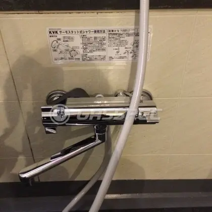 施工後の水栓・蛇口（KVK KM5061NSCEC）