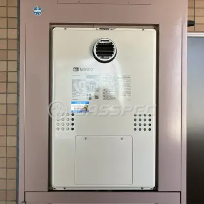 施工後の暖房熱源機（ノーリツ GTH-2454SAW3H BL）