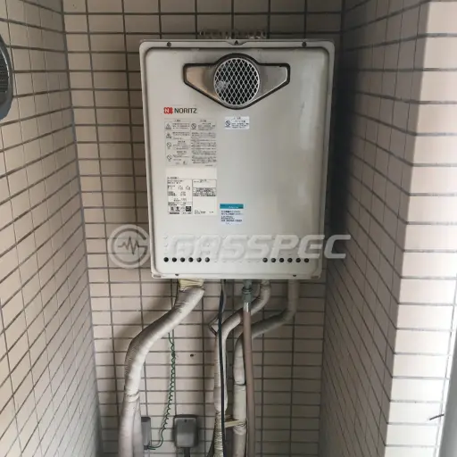交換前の給湯器（ノーリツ GT-1628SAWX-T）