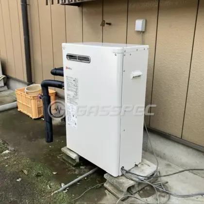 施工後の給湯器（ノーリツ OTX-3707SAYV）