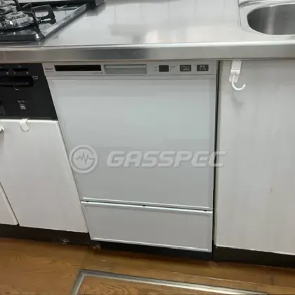 施工後のビルトイン食洗機（リンナイ RSW-F402C-SV）