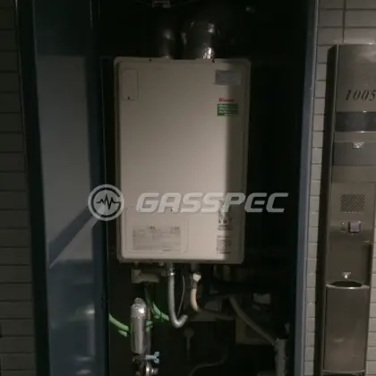施工後の暖房熱源機（リンナイ RUFH-A2400AF2-3）