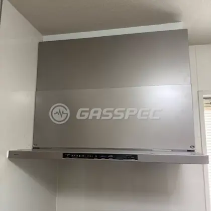 施工後のレンジフード（ノーリツ NFG9S25MSV）