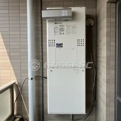 施工後の暖房熱源機（ノーリツ GTH-C2460AW3H-1 BL）