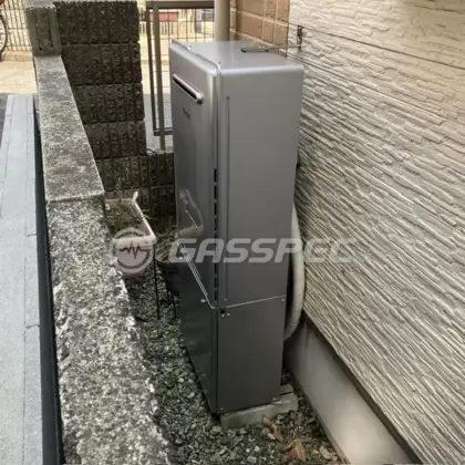 施工後の暖房熱源機（リンナイ RUFH-E2407SAW2-3(A)）