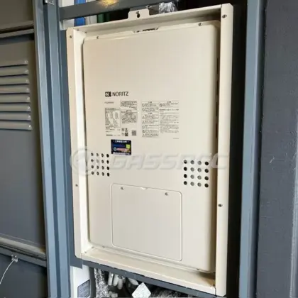 施工後の暖房熱源機（ノーリツ GTH-2454SAW3H-H BL）