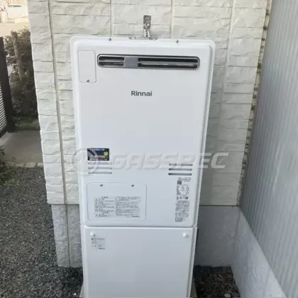 施工後の暖房熱源機（リンナイ RUFH-A2400SAW2-3(A)）
