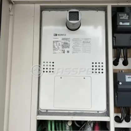 施工後の暖房熱源機（ノーリツ GTH-C2460AW3H-T-1 BL）