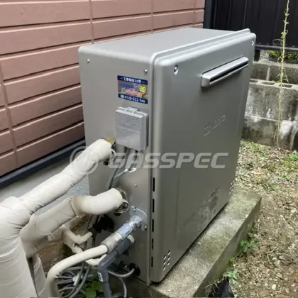 施工後の給湯器（ノーリツ GT-C2472AR BL）