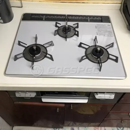 施工後のビルトインガスコンロ（リンナイ RS31AW36P49R7VW）