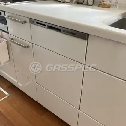 施工後のビルトイン食洗機（パナソニック NP-45MD9W）