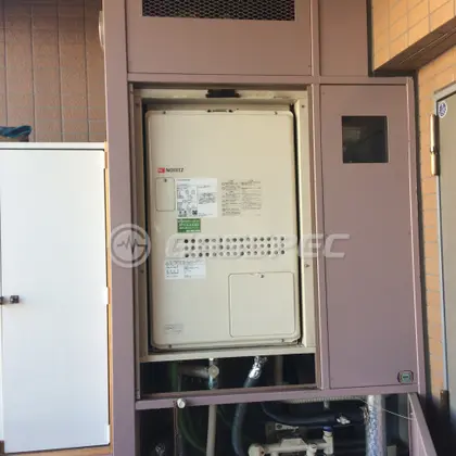 施工後の暖房熱源機（ノーリツ GTH-2444AWX3H-H-1 BL）