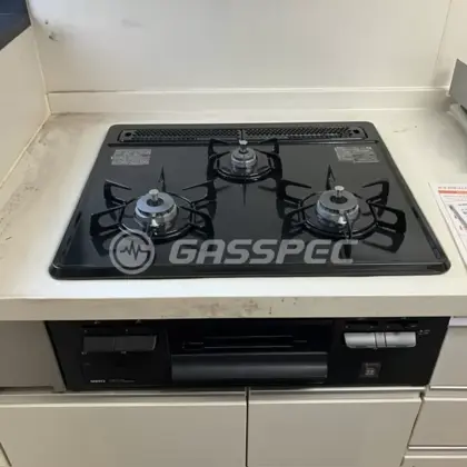 施工後のビルトインガスコンロ（ノーリツ N3GT2RVQ1）