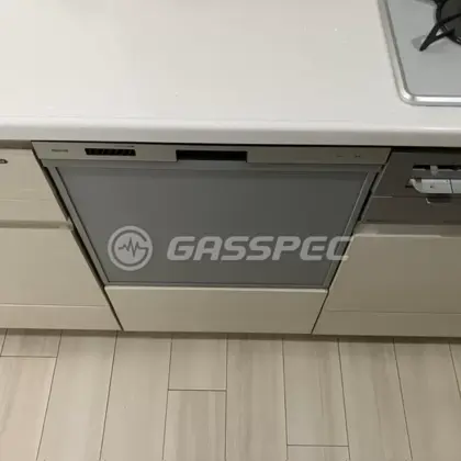 施工後のビルトイン食洗機（リンナイ RSW-405AA-SV）