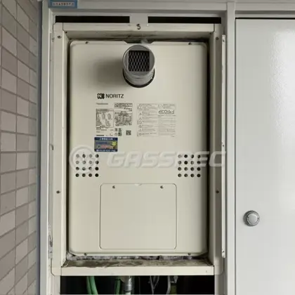 施工後の暖房熱源機（ノーリツ GTH-C2460AW3H-T-1 BL）