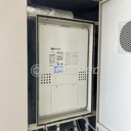 施工後の暖房熱源機（ノーリツ GTH-CP2460SAW3H-H-1 BL）