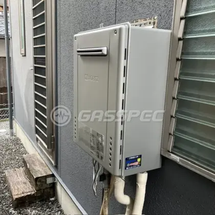 施工後の給湯器（ノーリツ GT-C2472SAW BL）