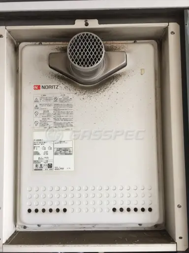 交換前の給湯器（ノーリツ GT-2428SAWX-T）