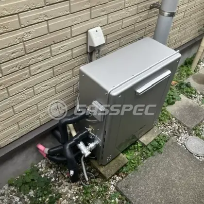 施工後の給湯器（ノーリツ GT-C2472SAR BL）