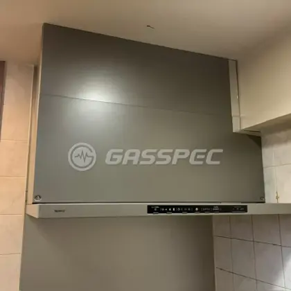 施工後のレンジフード（ノーリツ NFG9S25MSV）