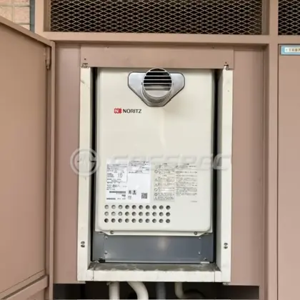 施工後の給湯器（ノーリツ GQ-1639WE-T-1）