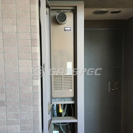 交換前の暖房熱源機（ナショナル（松下） AT-4299ACSAW3Q-C）