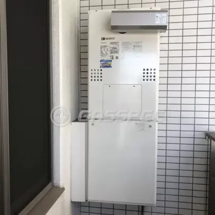 施工後の暖房熱源機（ノーリツ GTH-C2460AW3H-L-1 BL）