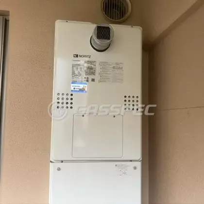 施工後の暖房熱源機（ノーリツ GTH-C2460AW3H-T-1 BL）