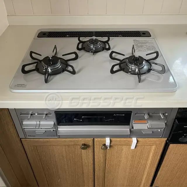 交換後のビルトインガスコンロ（パロマ PD-509WS-60CV）