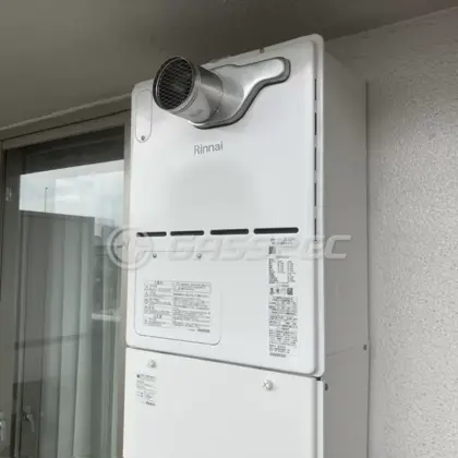 施工後の暖房熱源機（リンナイ RVD-A2400AT2-3(B)）