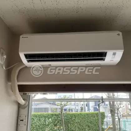 施工後のエアコン（ダイキン S365ATES-W）