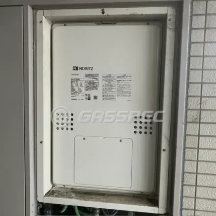 施工後の暖房熱源機（ノーリツ GTH-2454SAW3H-H BL）
