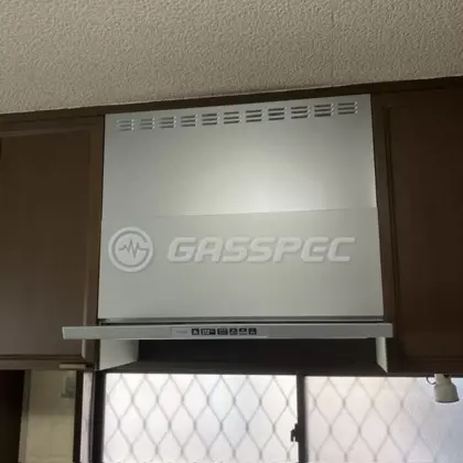 施工後のレンジフード（リンナイ LGR-3R-AP902SV）