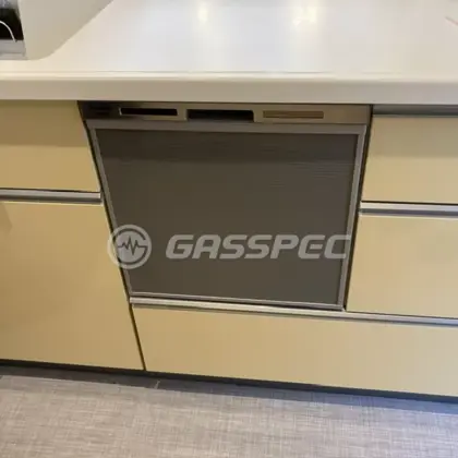施工後のビルトイン食洗機（パナソニック NP-45MS9S）