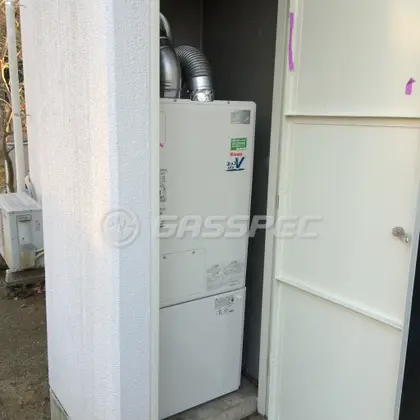 施工後の暖房熱源機（リンナイ RUFH-V2403SAFF(B)）