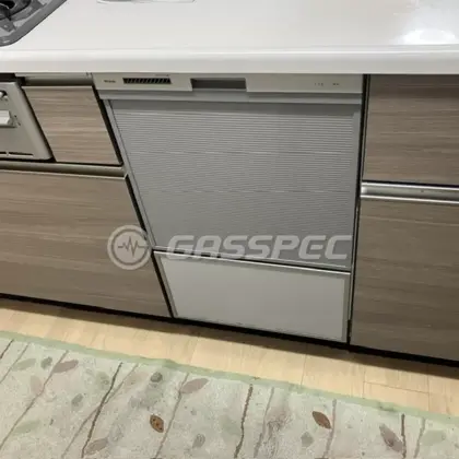 施工後のビルトイン食洗機（リンナイ RSW-C402CA-SV）