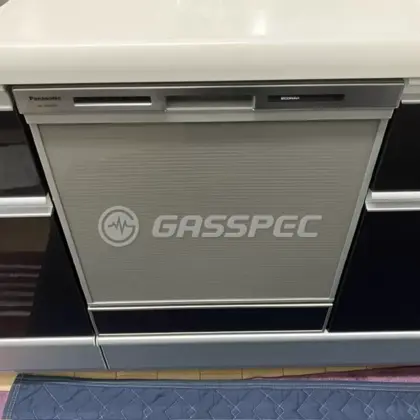 施工後のビルトイン食洗機（パナソニック NP-45MS9S）