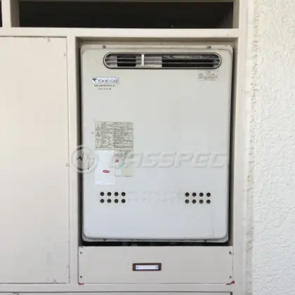 施工前の給湯器（GT-1601SAWX）
