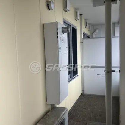 施工後の暖房熱源機（ノーリツ GTH-2454AW3H-T BL）
