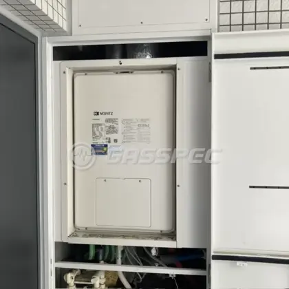 施工後の暖房熱源機（ノーリツ GTH-C2461AW3H-PFF-1 BL）