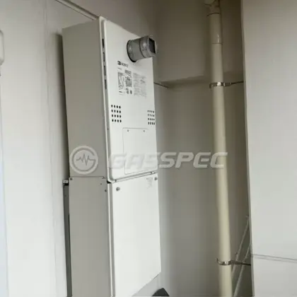 施工後の暖房熱源機（ノーリツ GTH-C2461AW3H-T-1 BL）