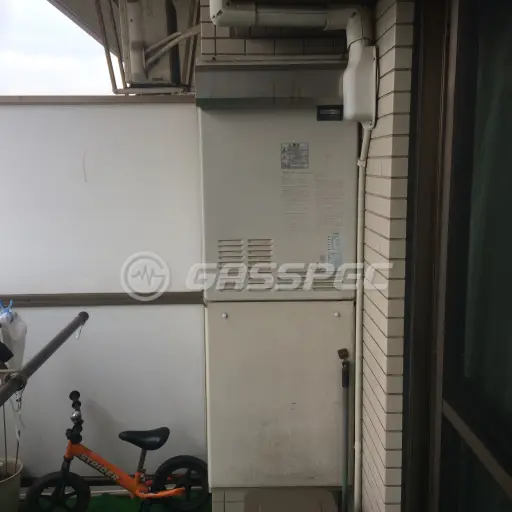 交換前の給湯器（ナショナル（松下） AT-241RFA-AL-F）