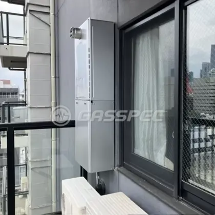 施工後の暖房熱源機（リンナイ RUFH-E2408AT2-6(A)）