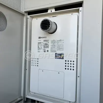 施工後の暖房熱源機（ノーリツ GTH-2454AWD-T BL）