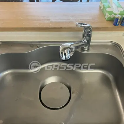 施工前の水栓・蛇口