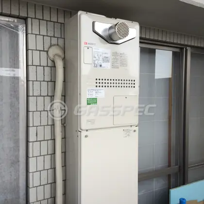施工後の暖房熱源機（ノーリツ GTH-2444AWX3H-T-1 BL）