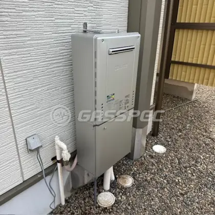 施工後の給湯器（ノーリツ GT-C2472SAW BL）