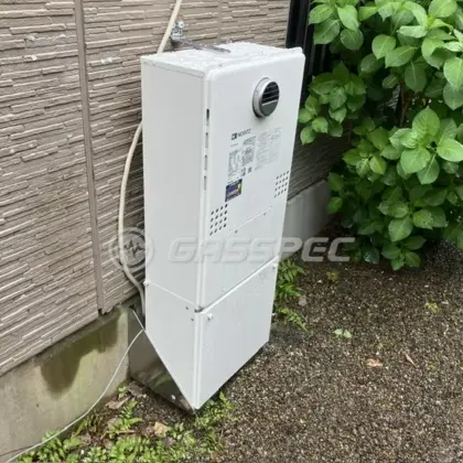 施工後の暖房熱源機（ノーリツ GTH-C2460AW3H-1 BL）