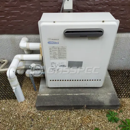 交換前の給湯器（ノーリツ GT-C2032SARX）
