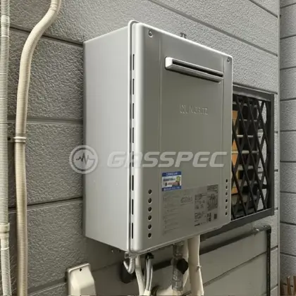 施工後の給湯器（ノーリツ GT-C2472SAW BL）